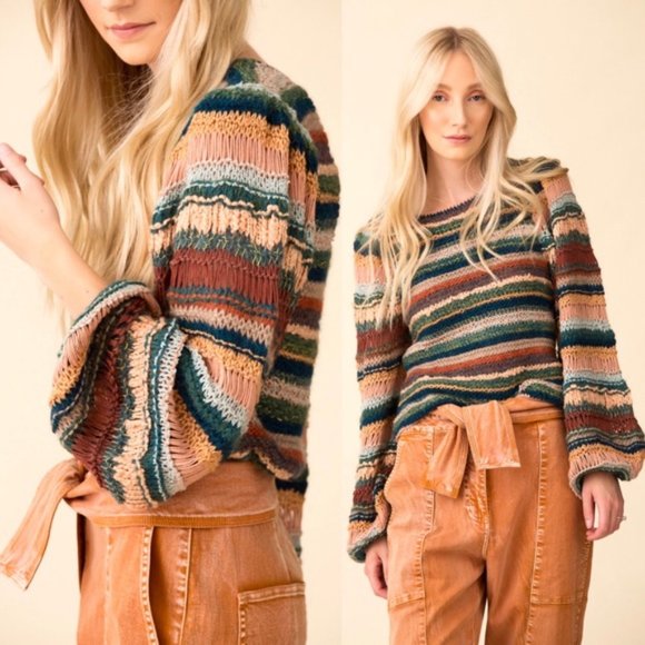 Ulla Johnson Electra Stripe Sweater - Picture 7 of 7